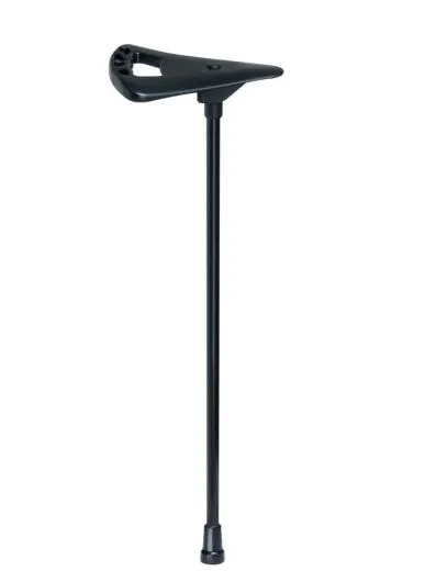 Gehstock mit Sitz schwarz