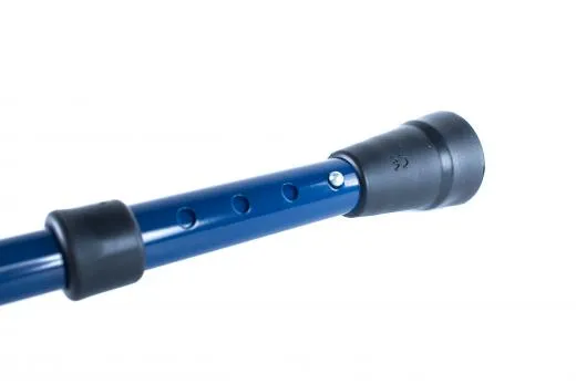Teleskop Wanderstock blau