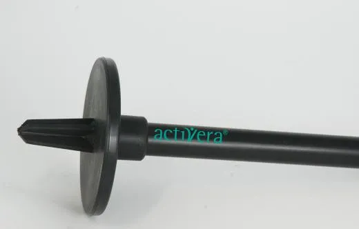 Flipstick Sitzstock extra kurz Farbe schwarz inkl. Strandfuß