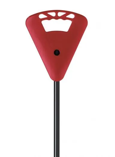 Gehstock mit Sitz Extra lang Farbe rot