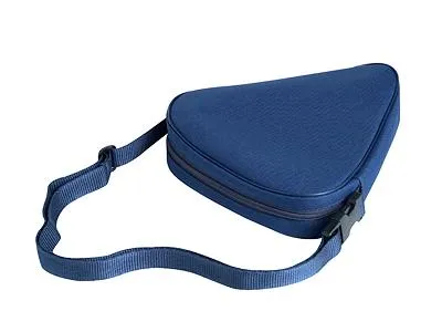 Sitzstock faltbar blau mit Tasche