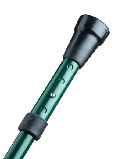 Flipstick Teleskopstock mit Sitz grün