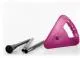 Flipstick Sitzstock faltbar pink mit Tasche mit Farbfehler