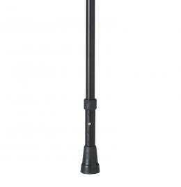 Flipstick seat stick foldable and adjustable black incl. spare foot